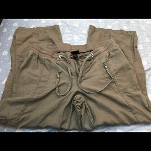 Dark Brown linen pants